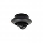INVISIBLE CASTER D.35/H.20/25kg BLACK